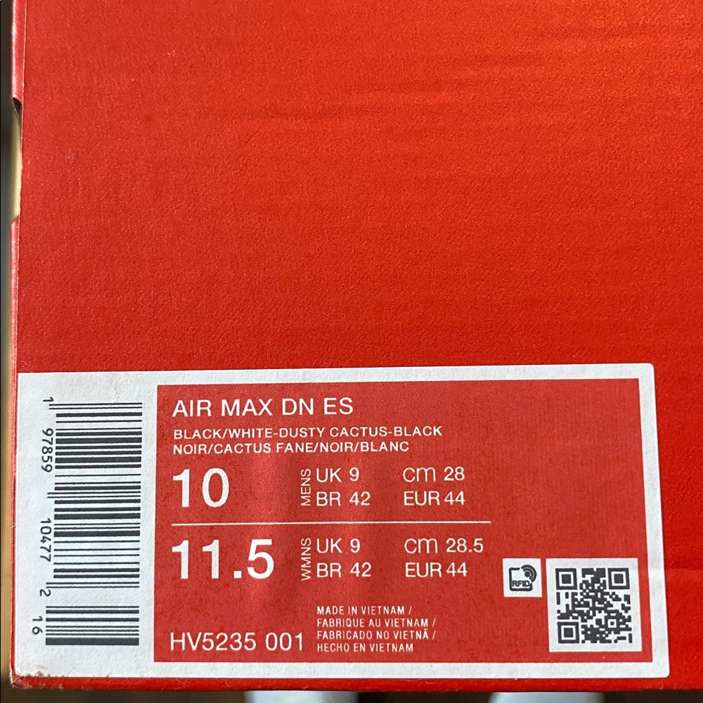 Nike Air Max DN ES Black/Dusty cactus - Picture 8 of 8